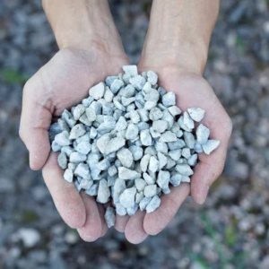 3/4 Inch White Marble